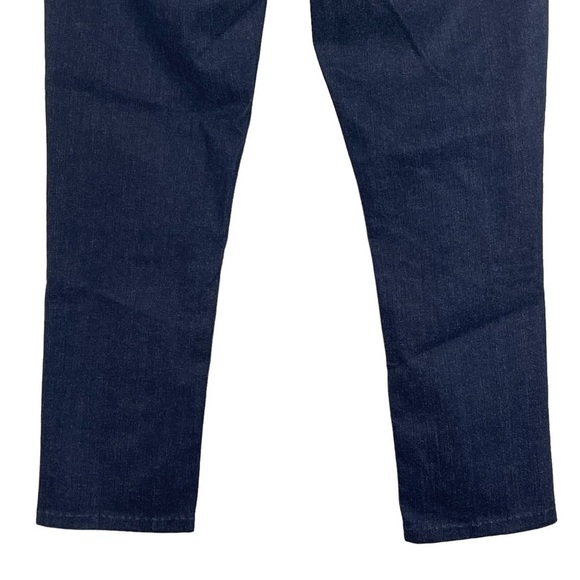 Ag Adriano Goldschmied The Mari High Rise Straight Jean 28 Dark Indigo - Picture 6 of 9
